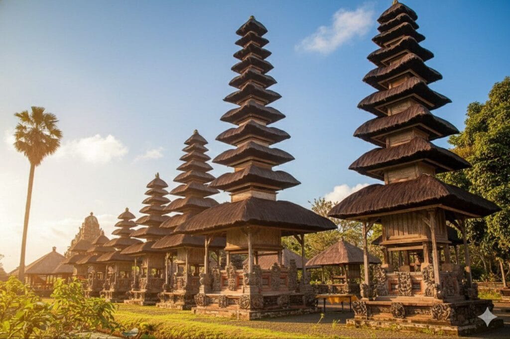 Taman Ayun Temple royal water temple in Mengwi Bali