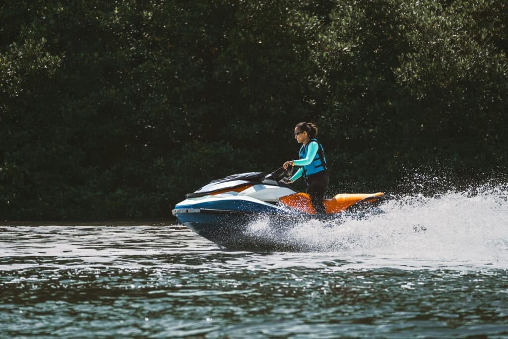 Tanjung Benoa Water Sports with parasailing, jet ski and banana boat in Bali