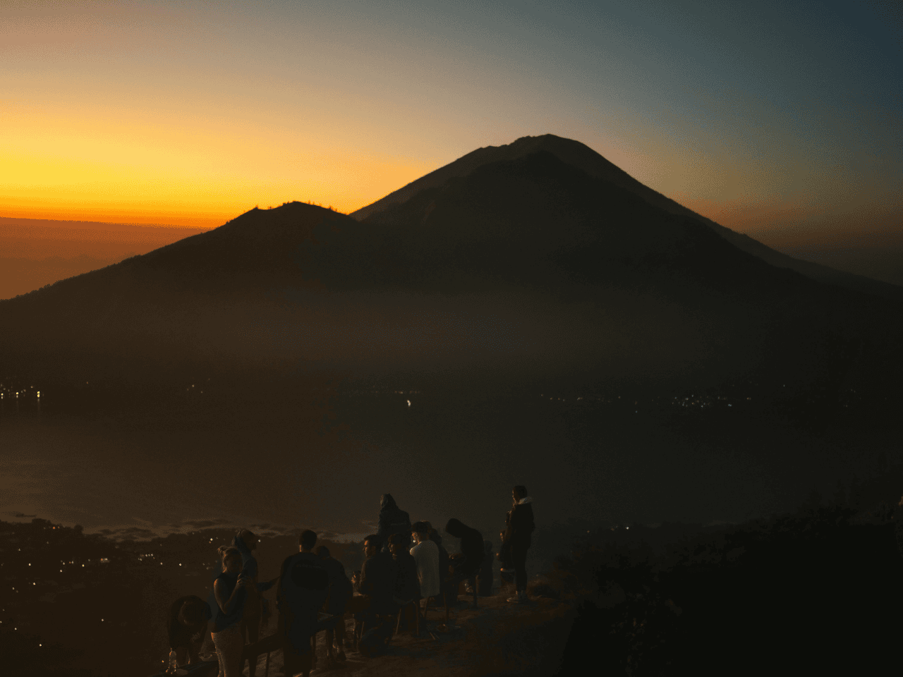 mount batur sunrise