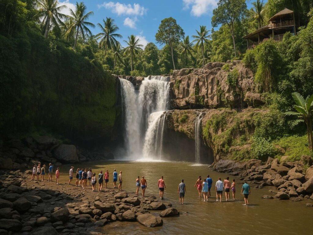 "Tegenungan Waterfall in Ubud Bali Ubud Waterfall Tour.jpg