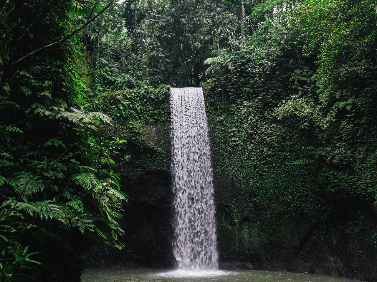 waterfall tour private driver at Tibumana Waterfall