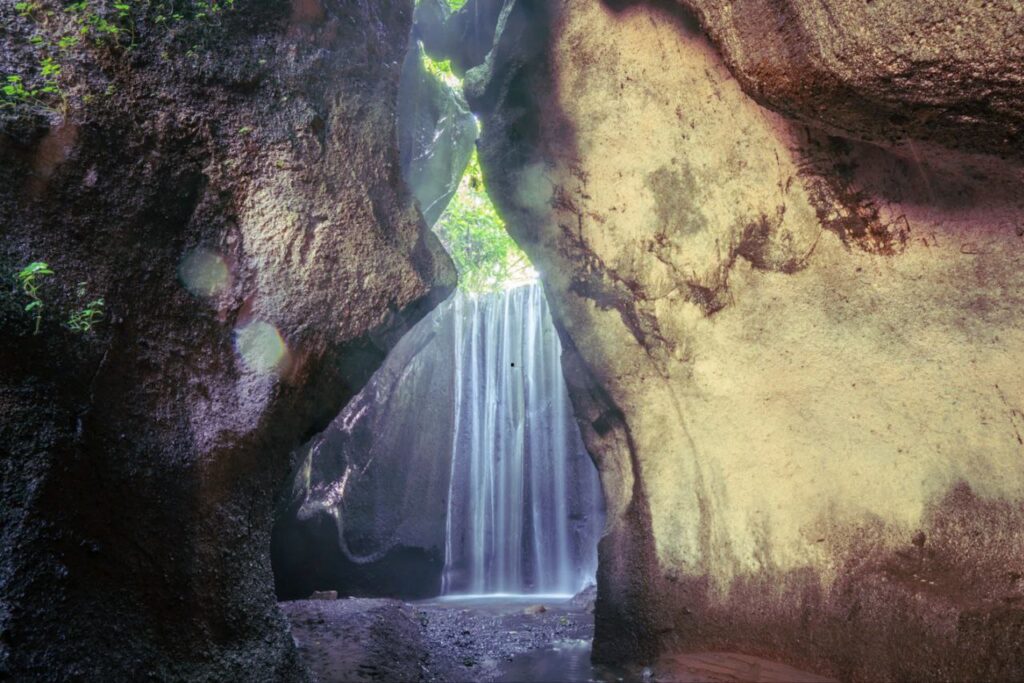 hidden gem in bali Tukad Cepung Waterfall