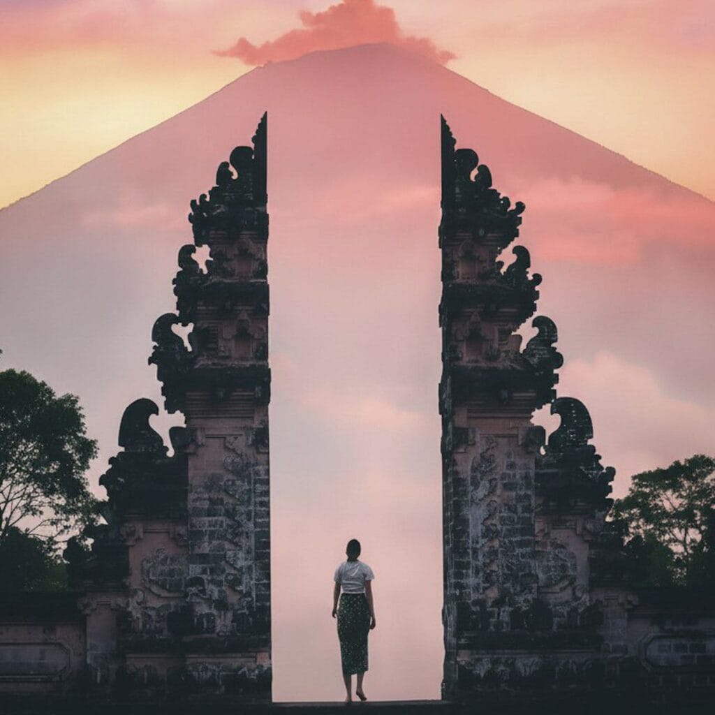bali tour idea scenic lempuyang temple