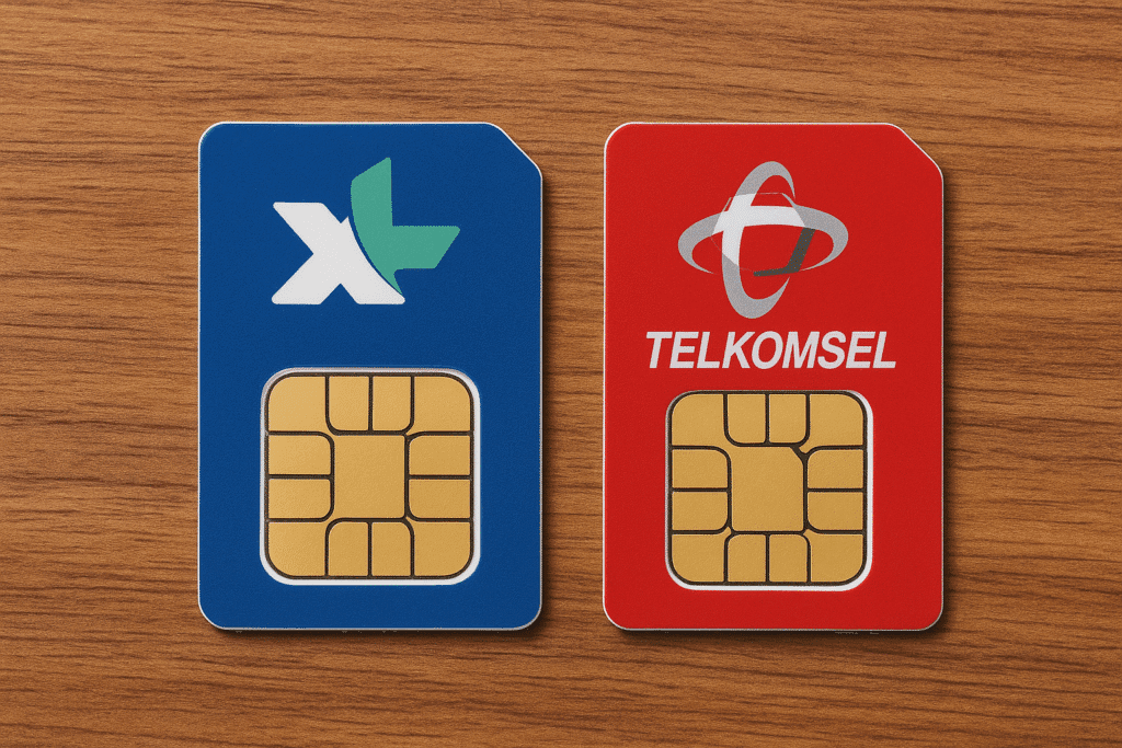 bali SIM guide XL and Telkomsel provider