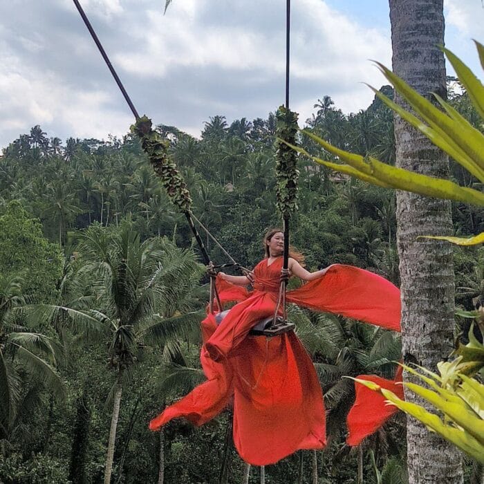 bali tour idea with bali jungle swing