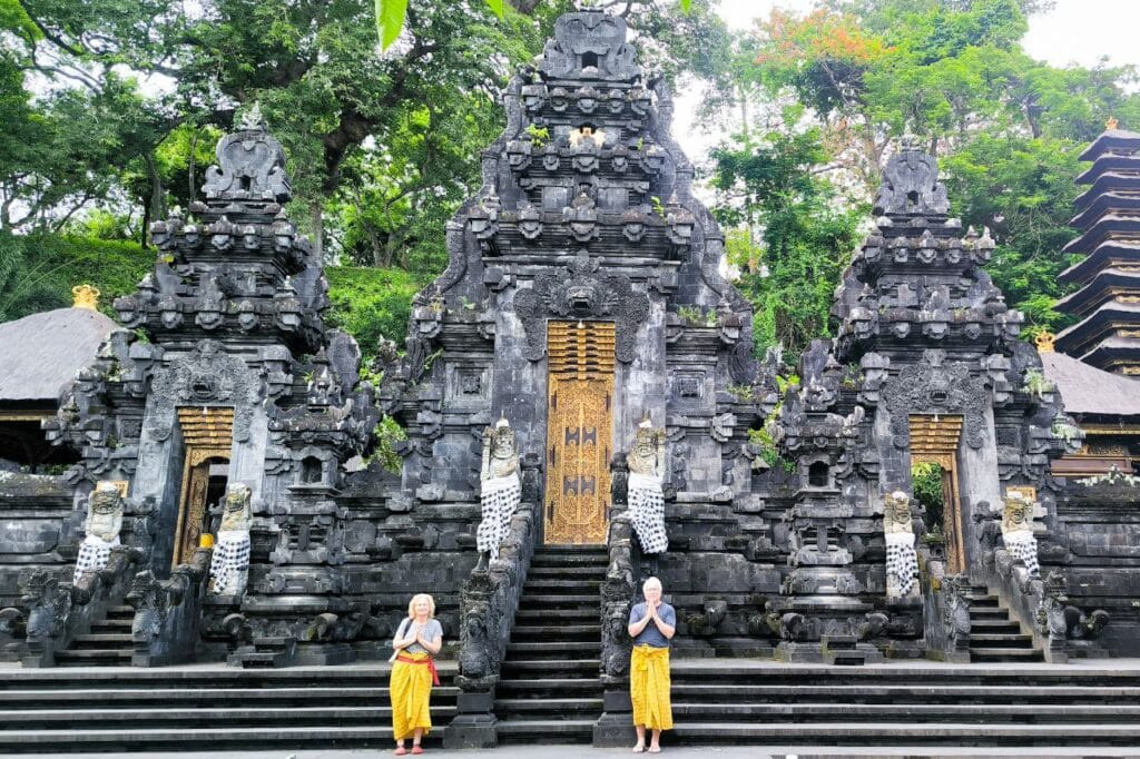 Goa Lawah Temple bat cave with Bali driver and guide tour