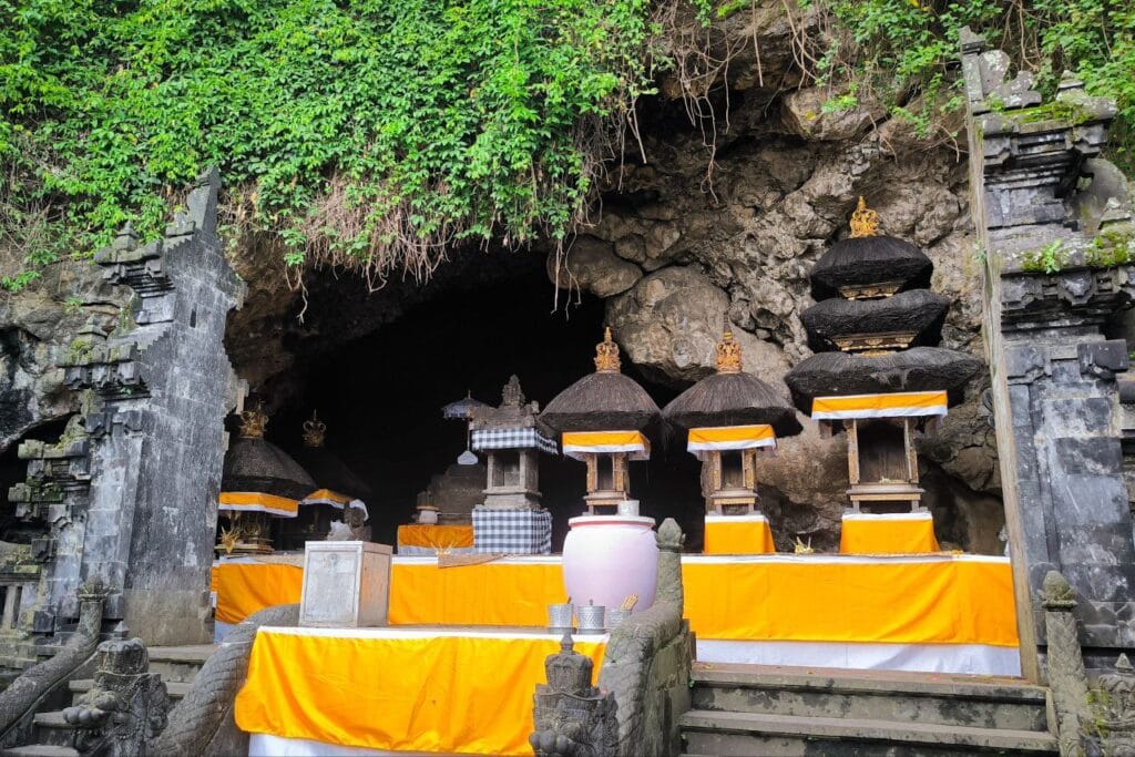 East Bali tour Goa Lawah Temple with private Bali driver and guide