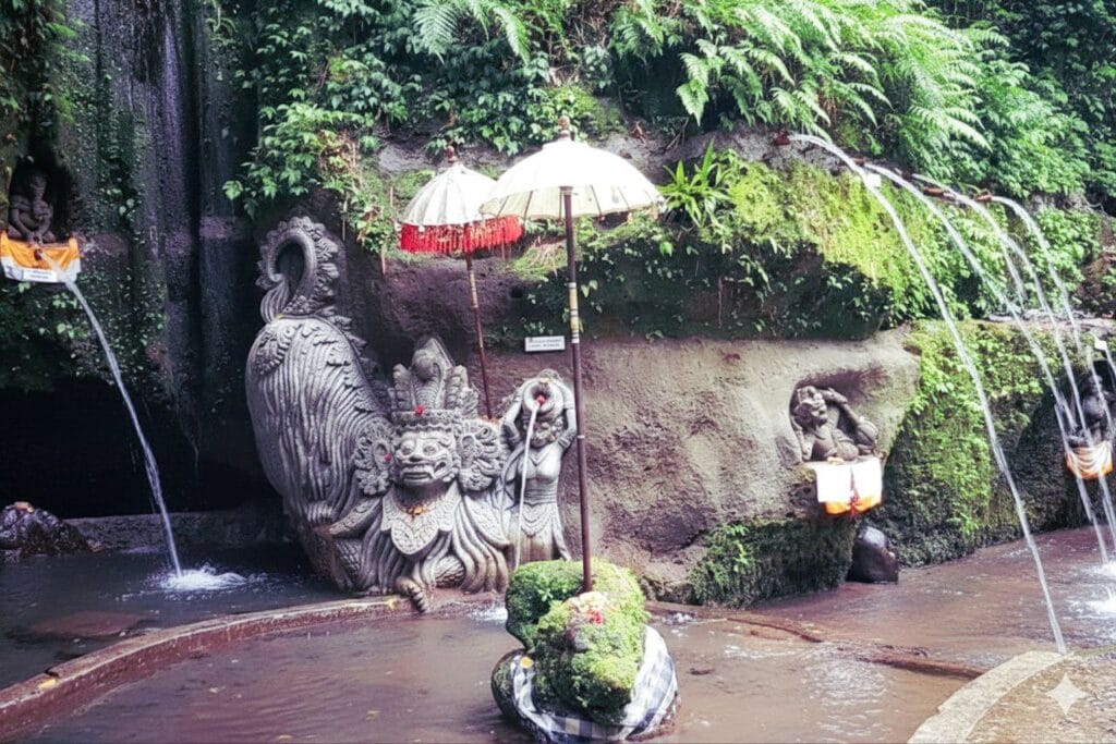 tirta sudamala holy water with tour Bali driver for purification