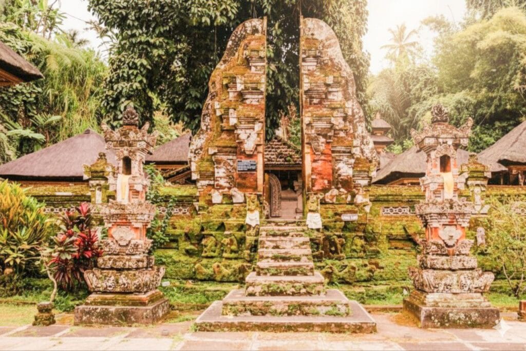 Hidden water temple in Sebatu Ubud Bali