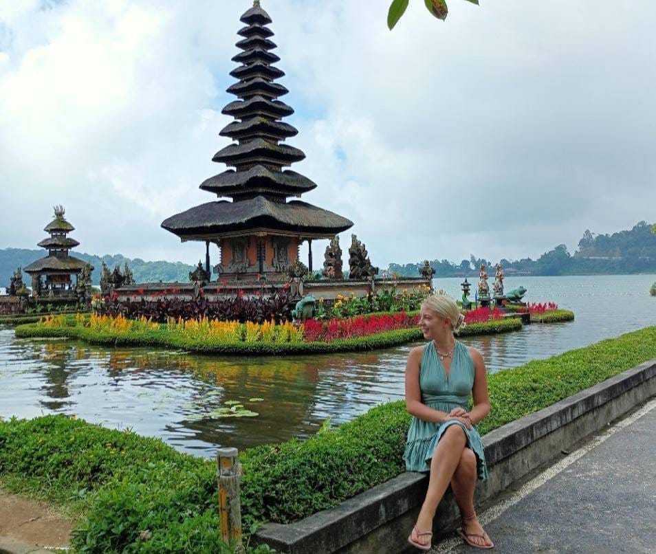 banyumala waterfall tour stop at ulundanu temple