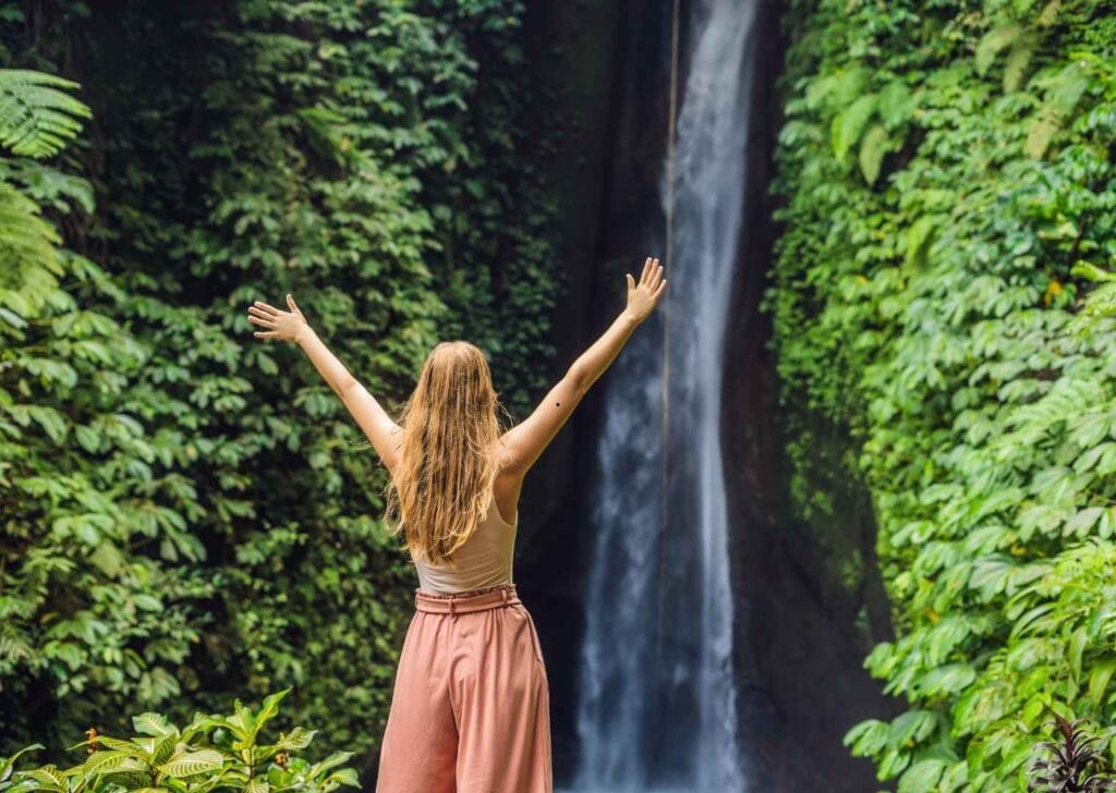 leke leke waterfall guide bali hidden waterfall view