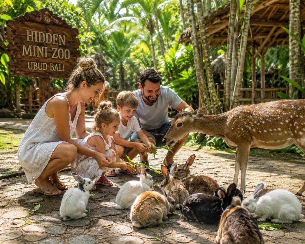 peaceful hidden mini zoo ubud for families