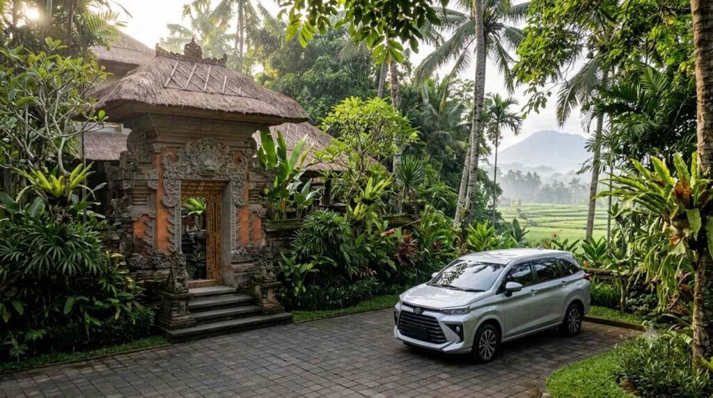 Bali Airport Transfer to Ubud comfortable journey from Ngurah Rai Airport to Ubud hotel