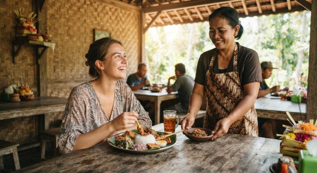 Bali Asian Cuisine at local warung