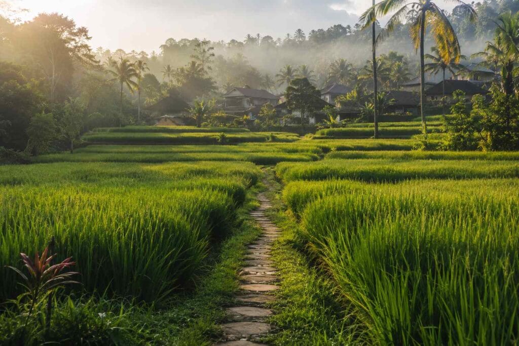 bast day tour from seminyak at wlalking trek jati luwih