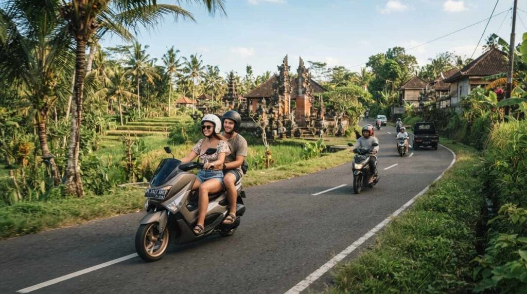 Bali Laws for Tourists driving rules and helmet requirements
