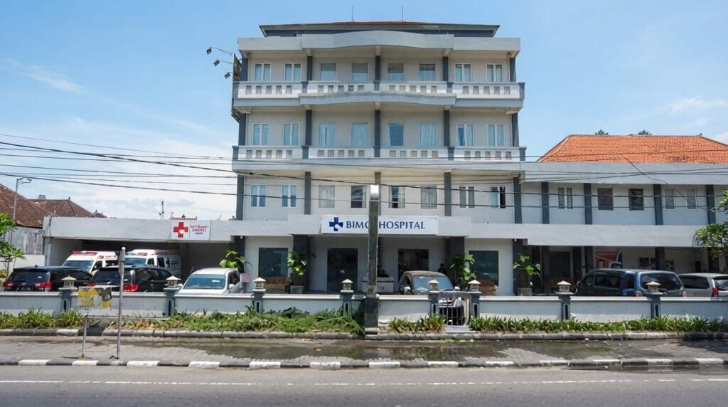 Best Hospital in Bali for Tourists with travel insurance documents and medical essentials